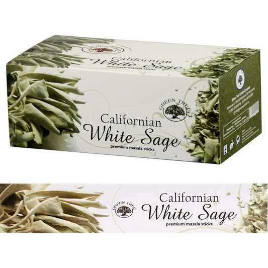 Kheops International Green Tree Incense Stick 12 x 15gr (White sage)