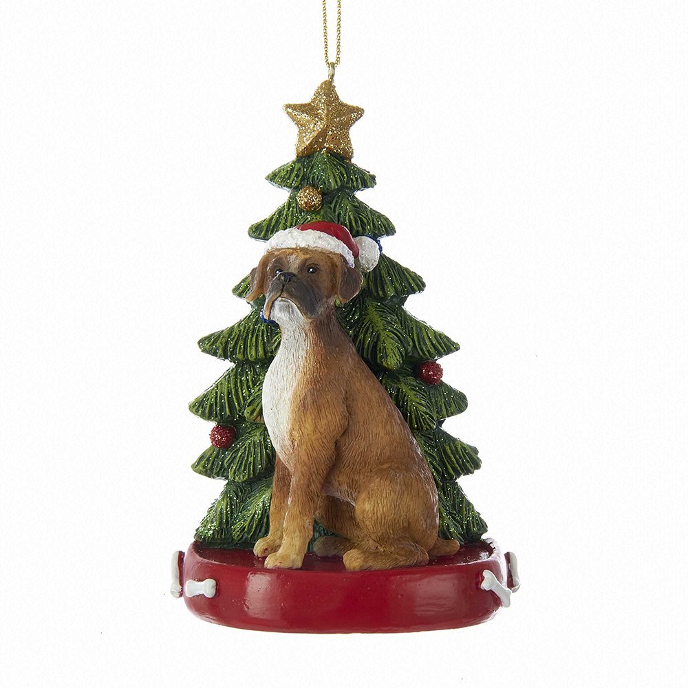 Kurt S. Adler Kurt Adler 4.25-Inch Resin Boxer Ornament