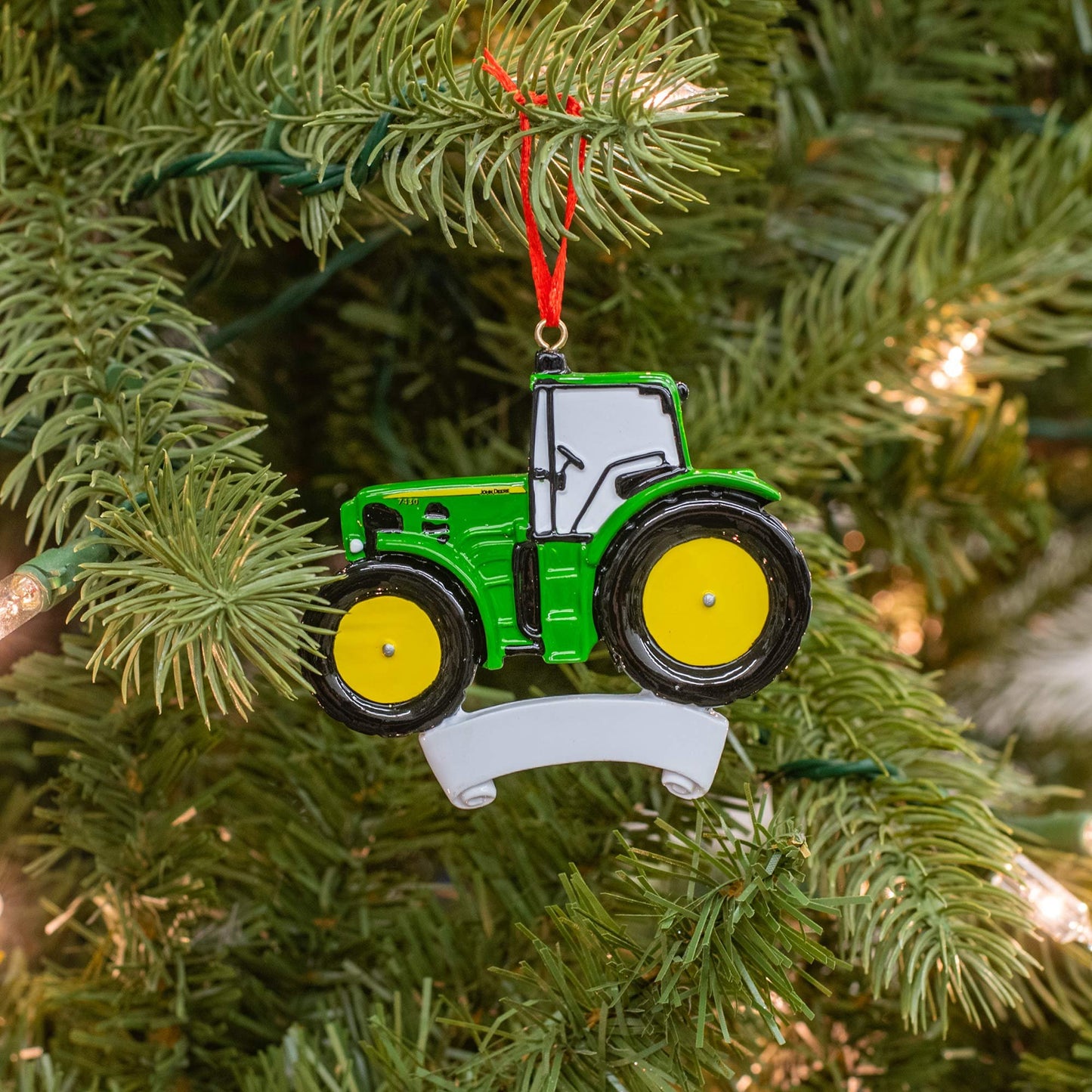 John Deere Kurt Adler Personalizable Ornament