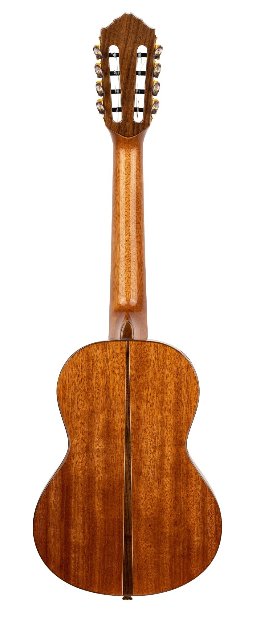 Ortega Guitars Custom Built Eclipse Series All Solid 8-String Tenor Ukulele w/Bag, Right TE8