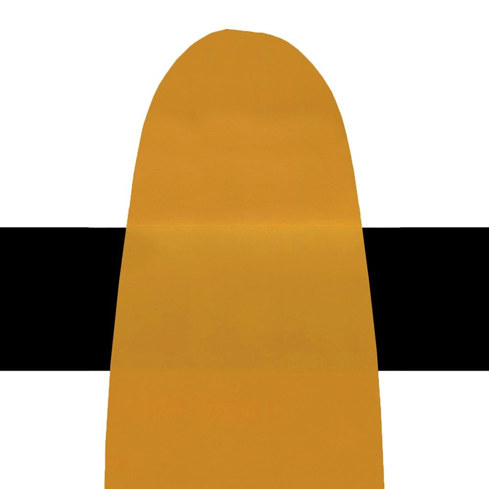 Heavy Body Acrylics by GOLDEN, Iridescent Bright Gold (Fine), 8 fl. oz. Jar, Professional Acrylic Paint, Semi-Transparent