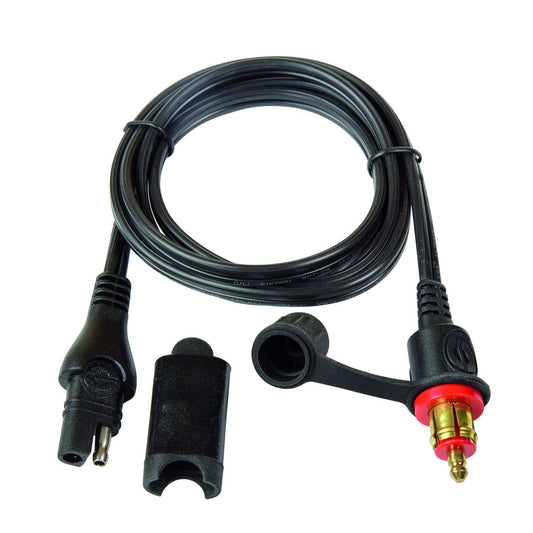 Optimate cable O-09, adapter-extender, SAE to BIKE 180° plug
