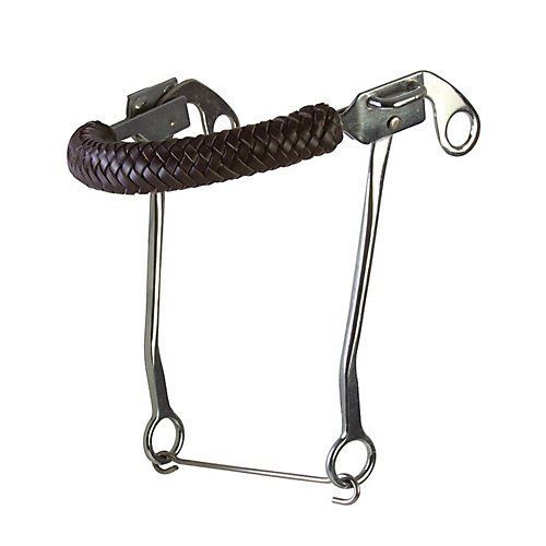Western CP Braided Leather Nose Hackamore