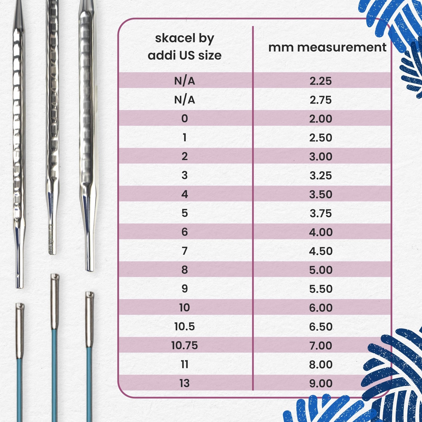 skacel by addi addiClick Interchangeable Knitting Needle Set