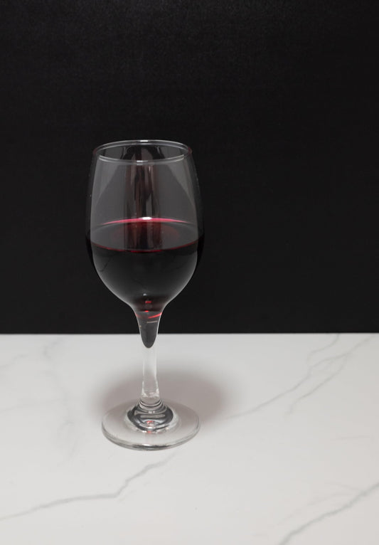 Just Dough It Fake Red Wine Glass