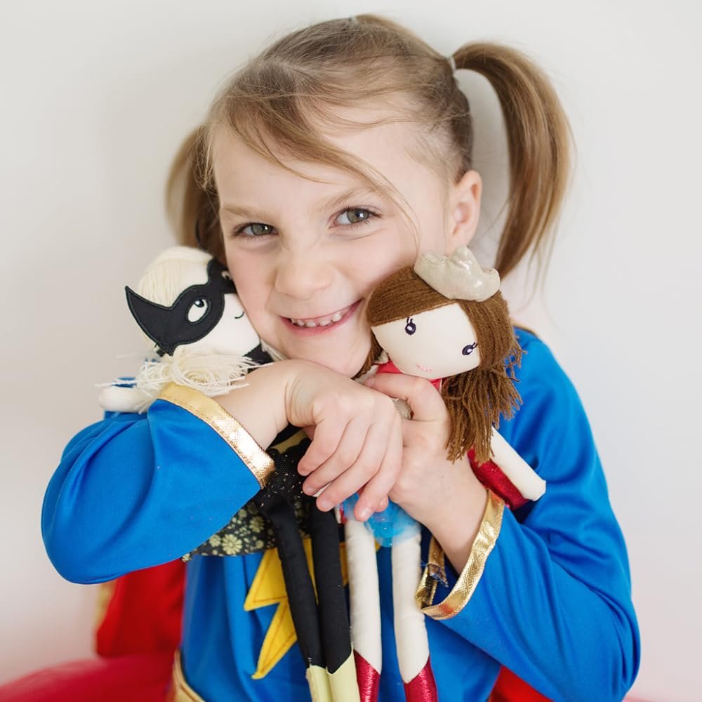 Great Pretenders Betty The Batgirl Doll, Batgirl Superhero Doll for Kids, Soft Bodied Doll for Kids
