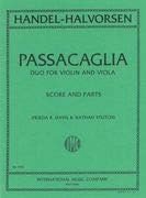 Handel/Halvorsen Passacaglia Violin and Viola Score and Parts Frieda R. Davis and Nathan Stutch