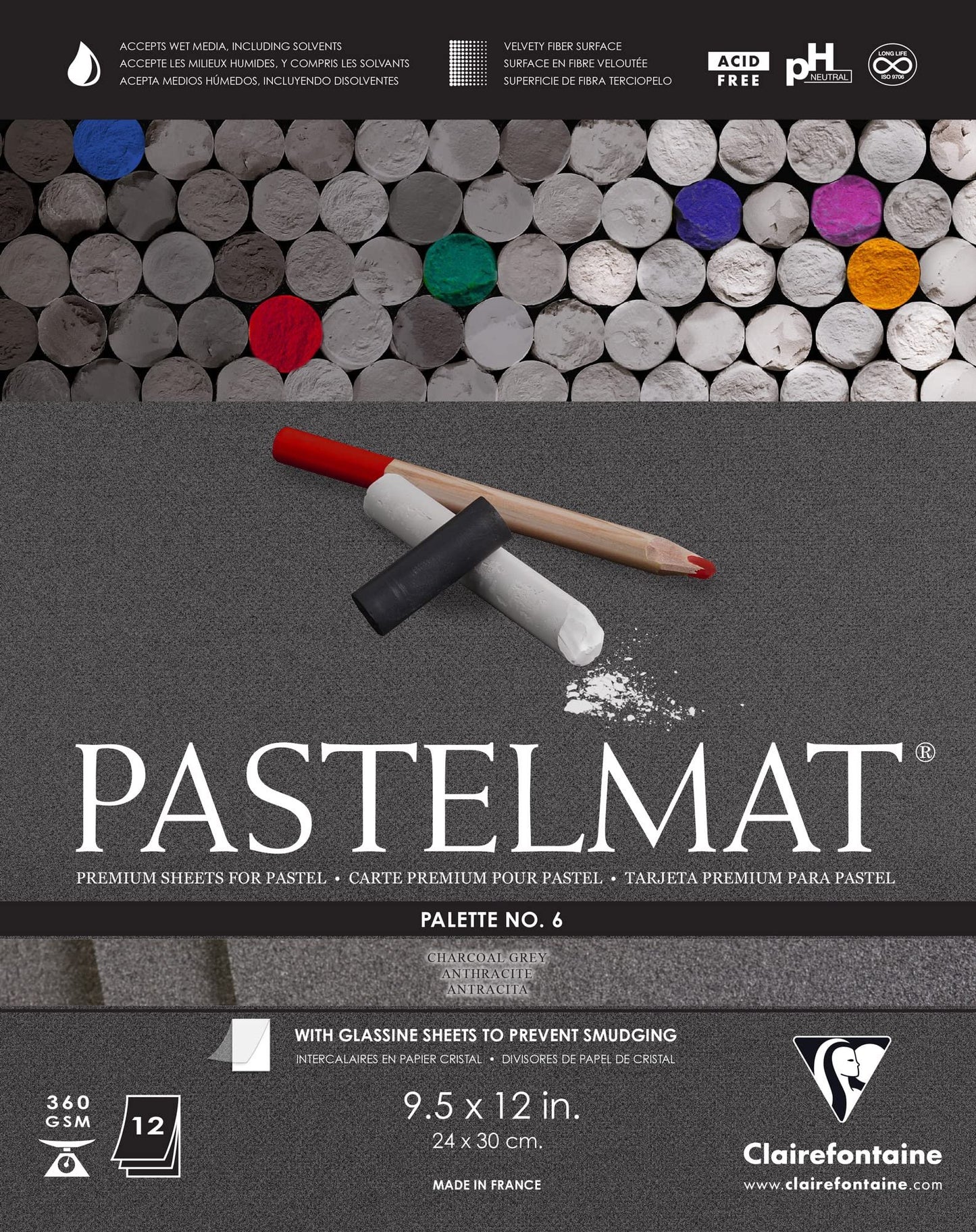 Clairefontaine Pastelmat Glued Pads