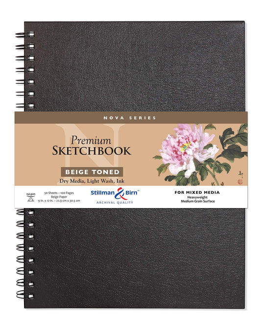 Stillman & Birn Nova Series Beige Wirebound Sketchbook