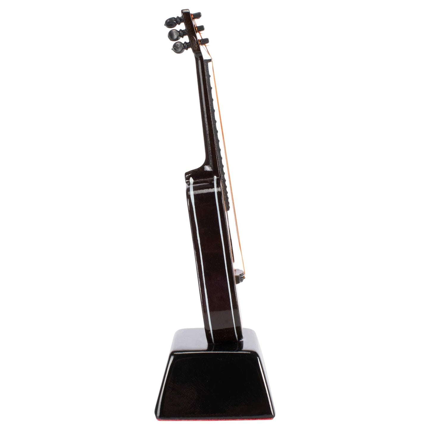 Broadway Gift Miniature Resin Stone Classic Guitar with Pickguard 6 inch Decorative Figurine with Base