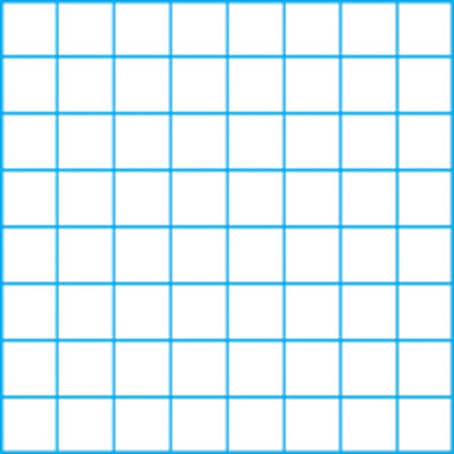 Clearprint 18" x 24" 1000H Design Vellum Pad with Printed Fade-Out 8x8 Grid, 16 lb., 100% Cotton, 50 Sheets, 1 Each