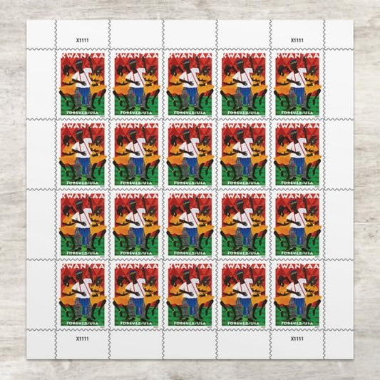Kwanzaa 2024 (Sheet of 20) First-Class Mail Forever Postage Stamps