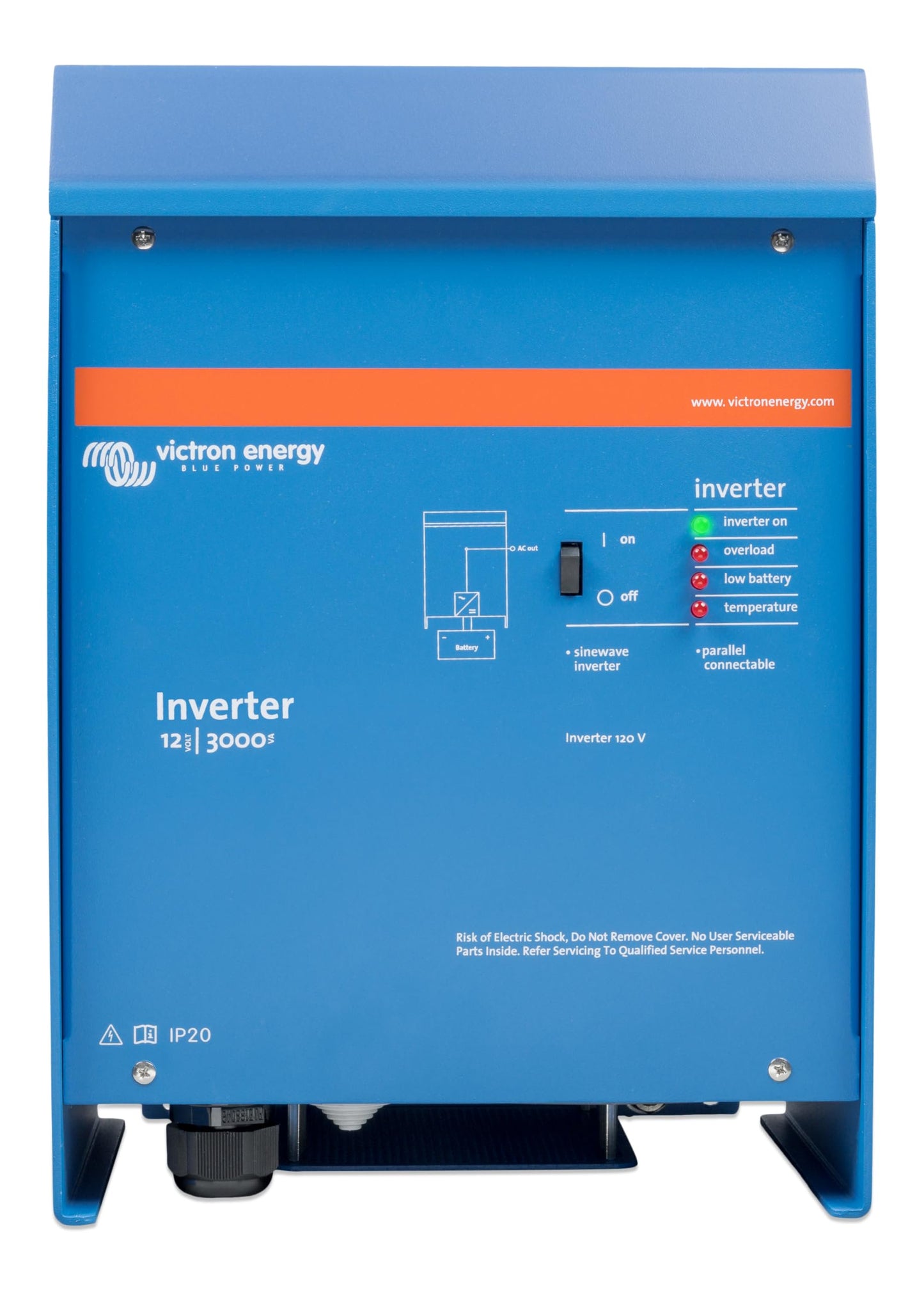Victron Energy 24/3000 Pure Sine Wave Inverter - 120V 3000VA 24-Volt 120V AC