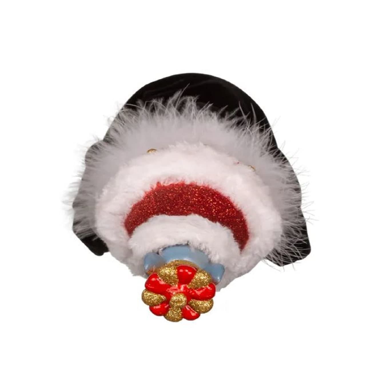 Kurt Adler 18-Inch Hollywood Nutcracker Mouse King - Red and Black Glittered Gemstone Accents by Holly Adler