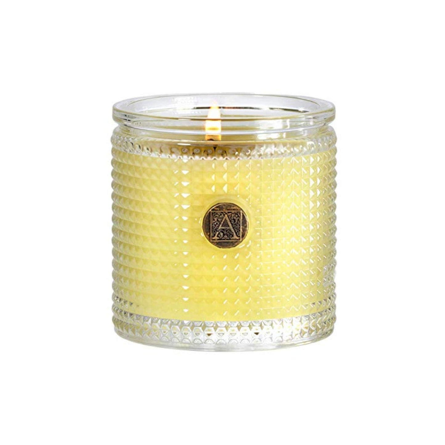 Sorbet Textured Glass Candle, 5.5 oz by Aromatique (1)