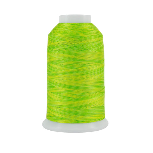 Superior Threads King Tut Egyptian Grown 40wt 3-Ply Cotton Quilting Thread 2000 Yard Cone (Lime Stone)