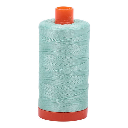 Aurifil Mako Cotton Thread Solid 50wt 1422yds Mint