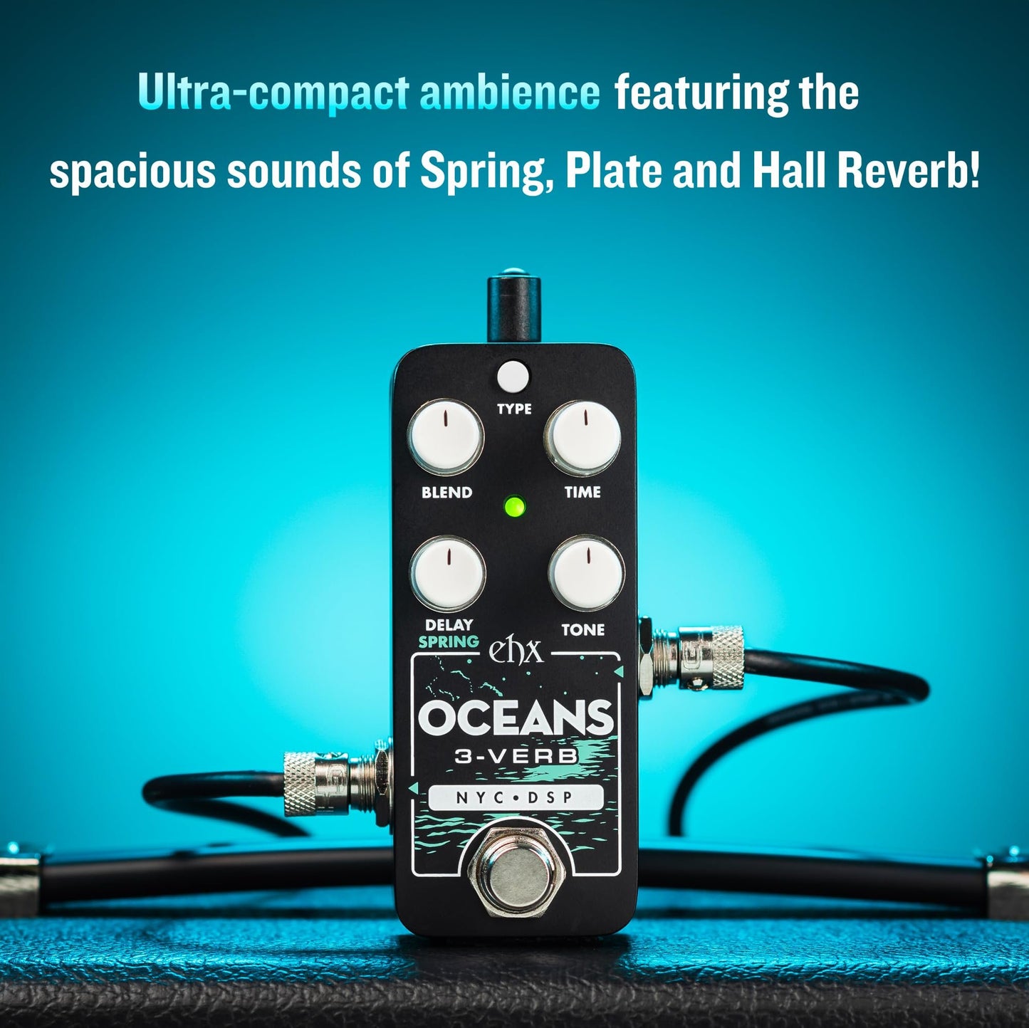 Electro-Harmonix Pico Oceans 3-verb Reverb Pedal