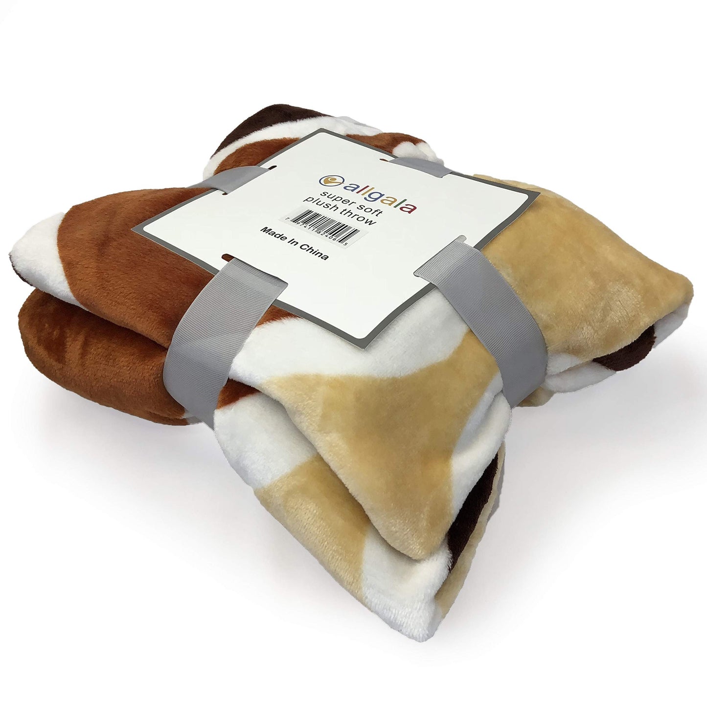 allgala Super Soft Flannel Plush Light Weight Throw Blanket