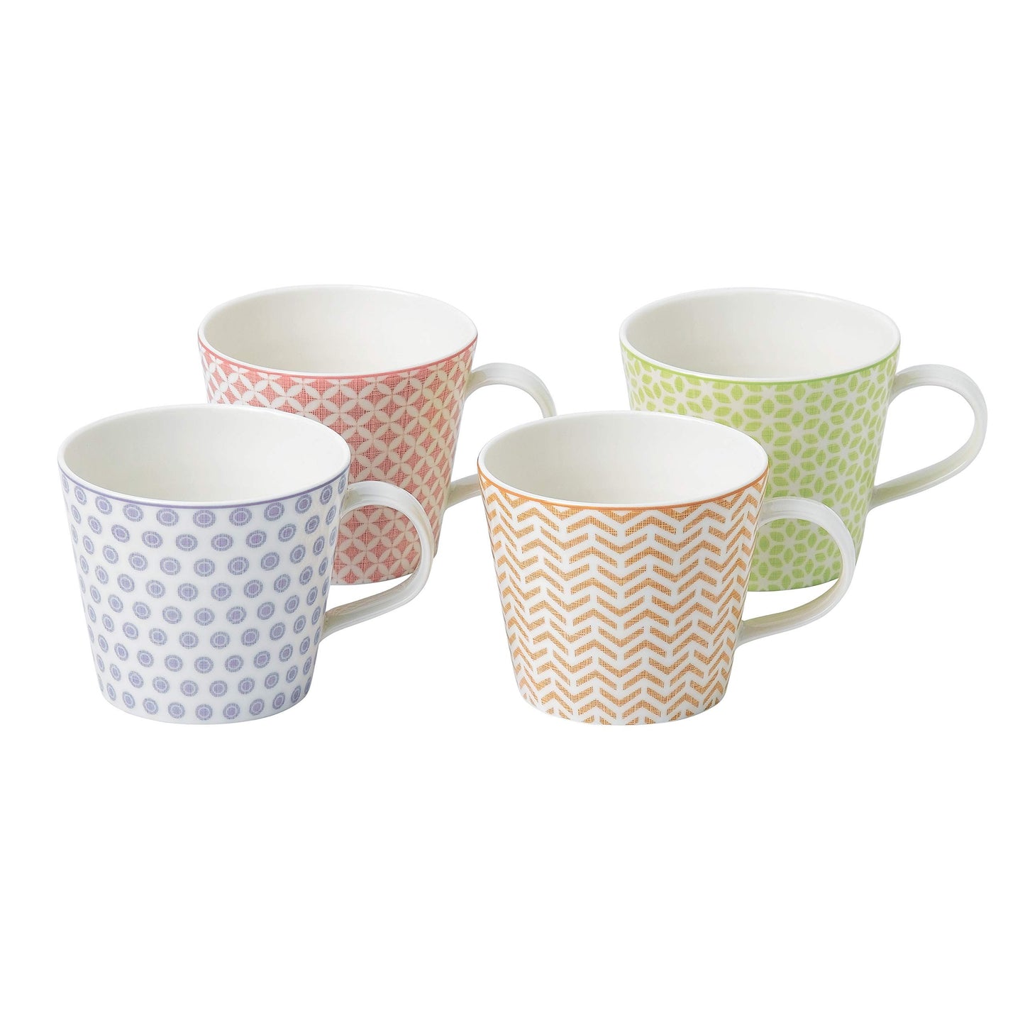 Royal Doulton Pastels Mug Accent 0.45ltr Set of 4 Porcelain Multi