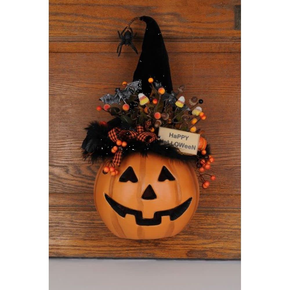 Karen Didion Lighted Happy Halloween Door Decor