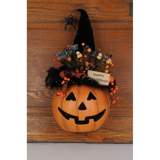 Karen Didion Lighted Happy Halloween Door Decor