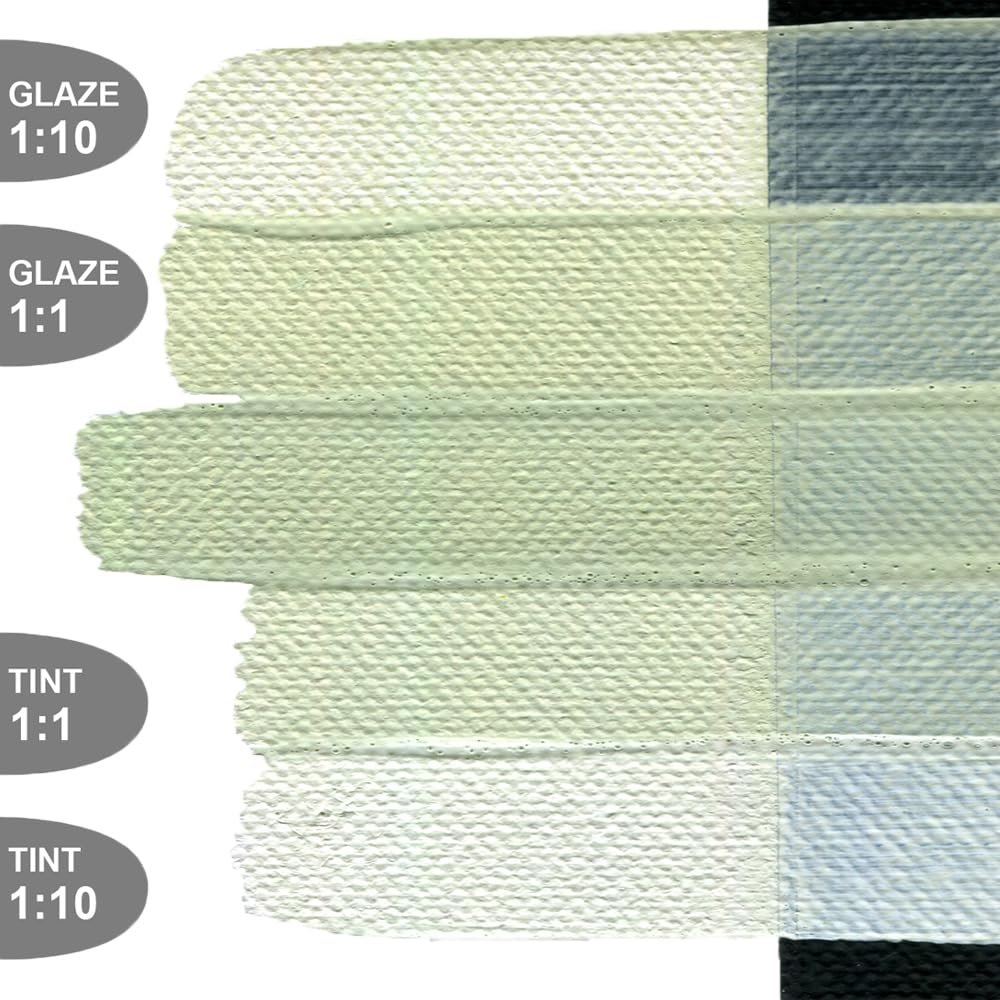 SoFlat Matte Acrylics by GOLDEN, Titan Green Pale, 16 fl. oz. Jar, Professional Acrylic Paint, Opaque