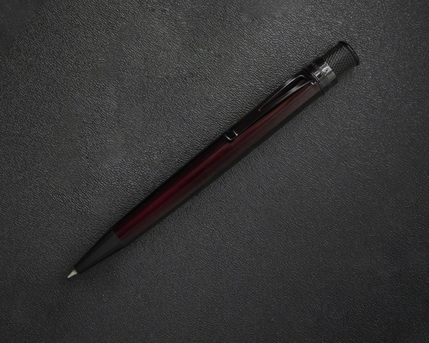 Retro 51 Tornado™ Stealth - Black Cherry Rollerball Pen