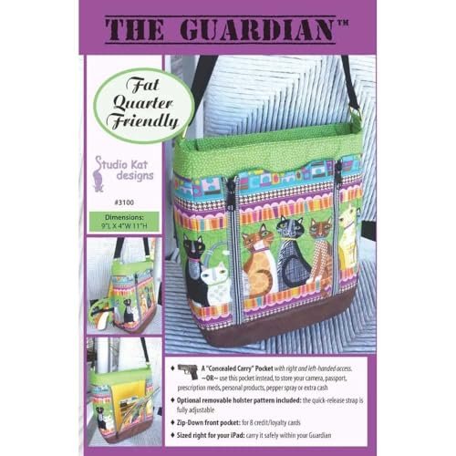 The Guardian Conceal Carry Bag Purse Pattern No. 3100 By Studio Kat Designs