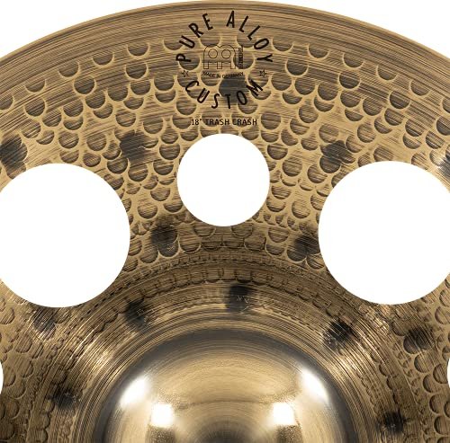 Meinl Cymbals 18" Trash Crash-Pure Alloy Custom-Made in Germany, 2-Year Warranty (PAC18TRC)