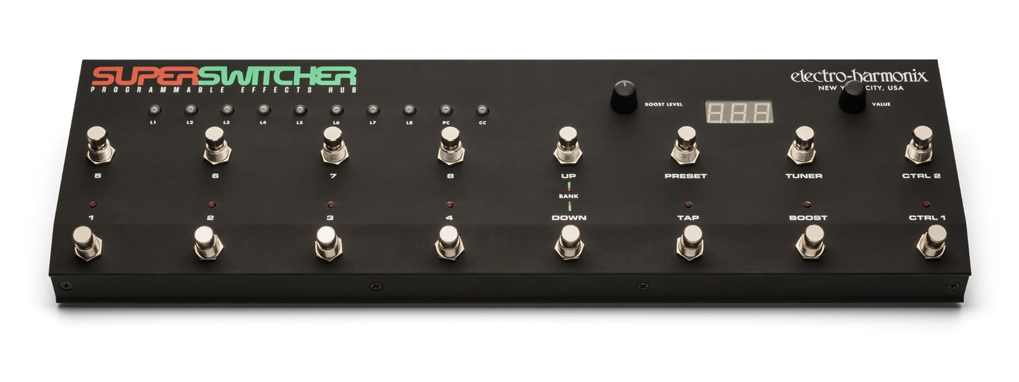 Electro-Harmonix Super Switcher Programmable Effects Hub Pedal