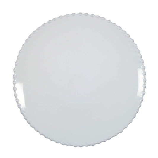 Costa Nova Ceramic Stoneware 11" Dinner Plate - Collection & Color Options | Microwave & Dishwasher Safe Dinnerware | Food Safe Glazing | Restaurant Quality Tableware
