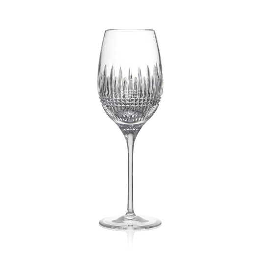 Waterford Lismore Diamond Essence Medium White Wine Glass, 15.5 oz, Clear