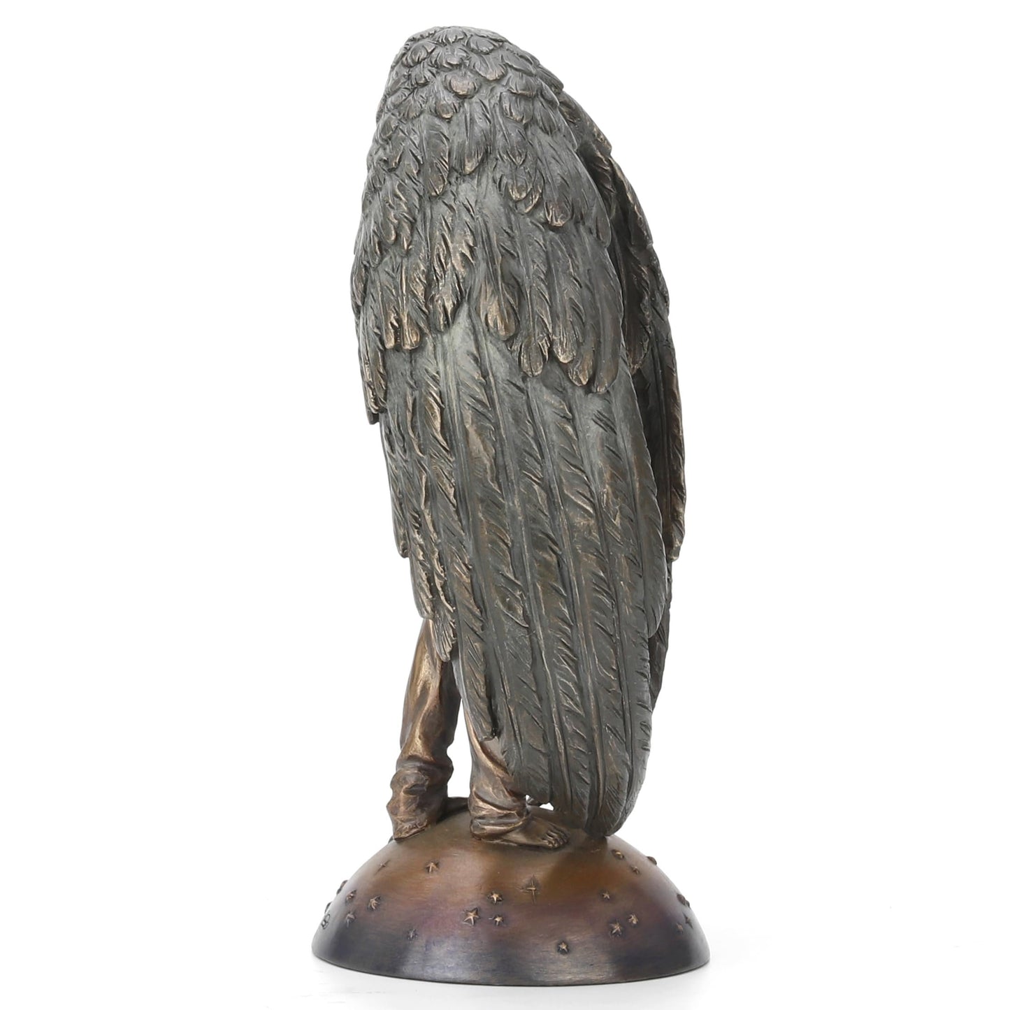 Unicorn Studios 10 1/4 Inch Guardian Angel Statue Cold Cast Resin Bronze Finish by Selina Fenech