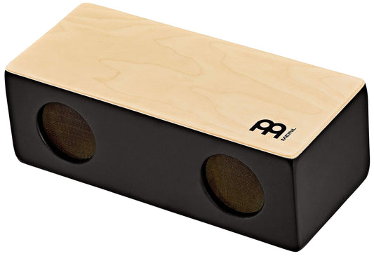 Meinl Percussion Pickup Bongo Cajon with High and Low Notes — Made in Europe — Baltic Birch Wood, Quarter-inch Input and Output Jacks, 2-Year Warranty (PBC1B)