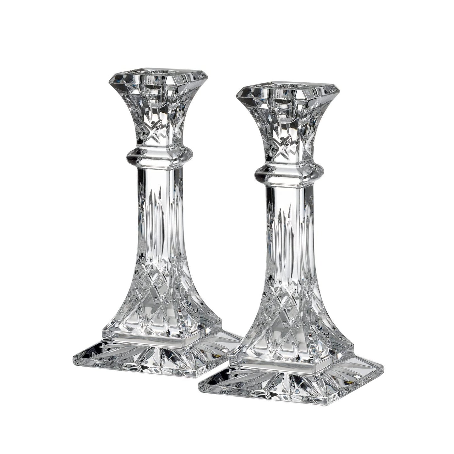 Waterford Lismore Candlestick Pair 8"