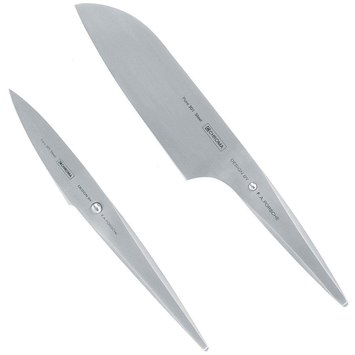 Chroma P29 Two Piece Set Kitcen Cutlery, Multicolor