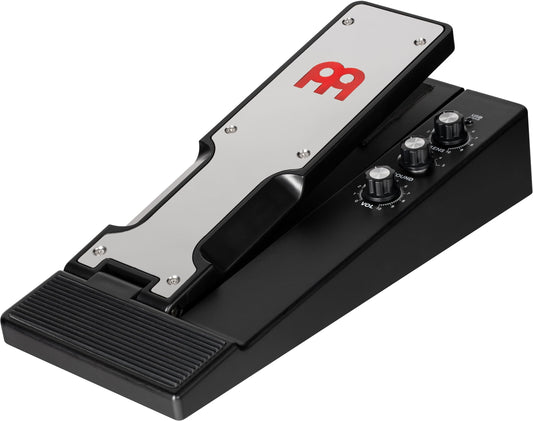 Meinl Percussion Digital Percussion Effects Pedal for Multi-Instrumentalists with 5 Programmed Sounds, Black/Chrome (FX5)