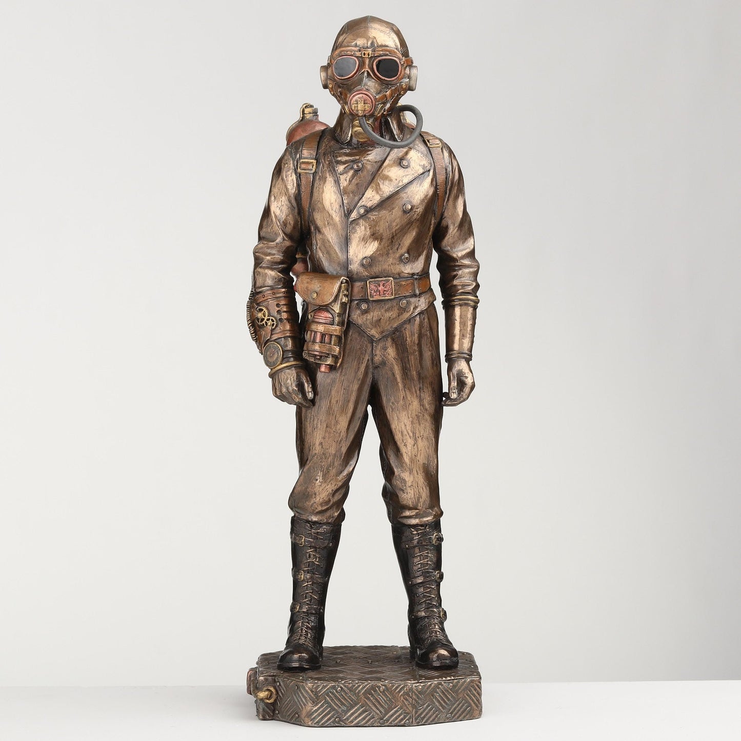 Unicorn Studios WU76828A4 Steampunk Aeronaut Sculpture - Bronze