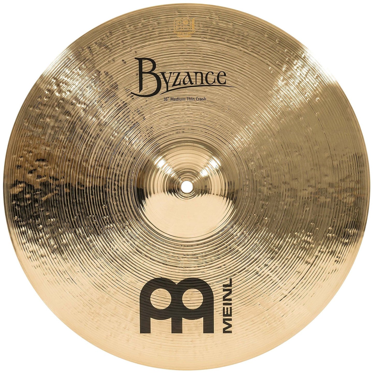 Meinl Cymbals B16MTC-B Byzance 16-Inch Brilliant Medium Thin Crash Cymbal (VIDEO)
