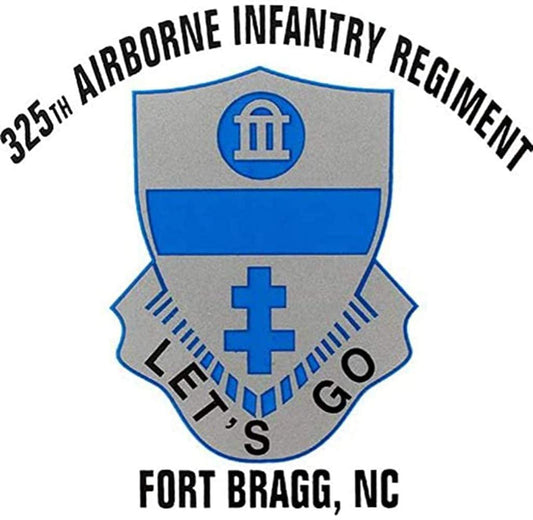 U.S. Army 325th Airborne Infantry Regiment Clear Decal