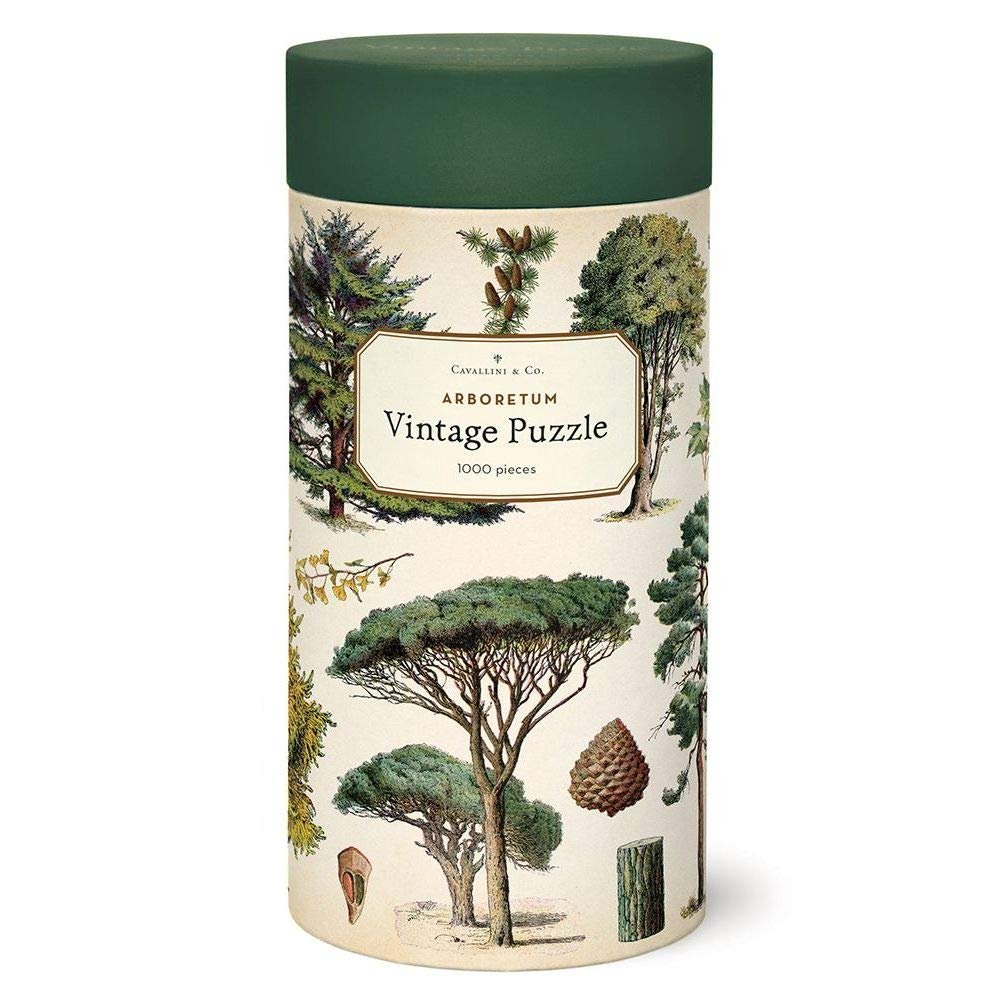 Cavallini Papers & Co. Arboretum 1,000 Piece Puzzle, Multi