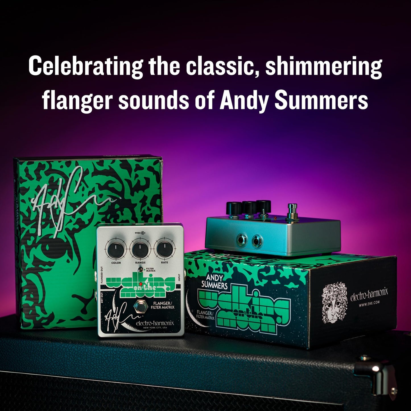 Electro-Harmonix Andy Summers Walking on the Moon Flanger Pedal