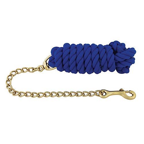 Aime Imports Basic Cotton Lead Rope w/Stud Chain