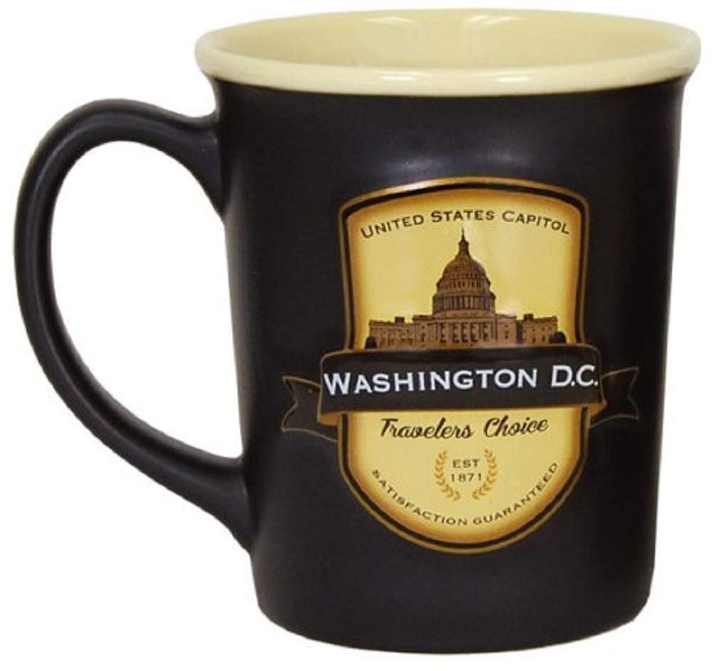 Americaware Washington DC 18oz. Emblem Coffee Mug
