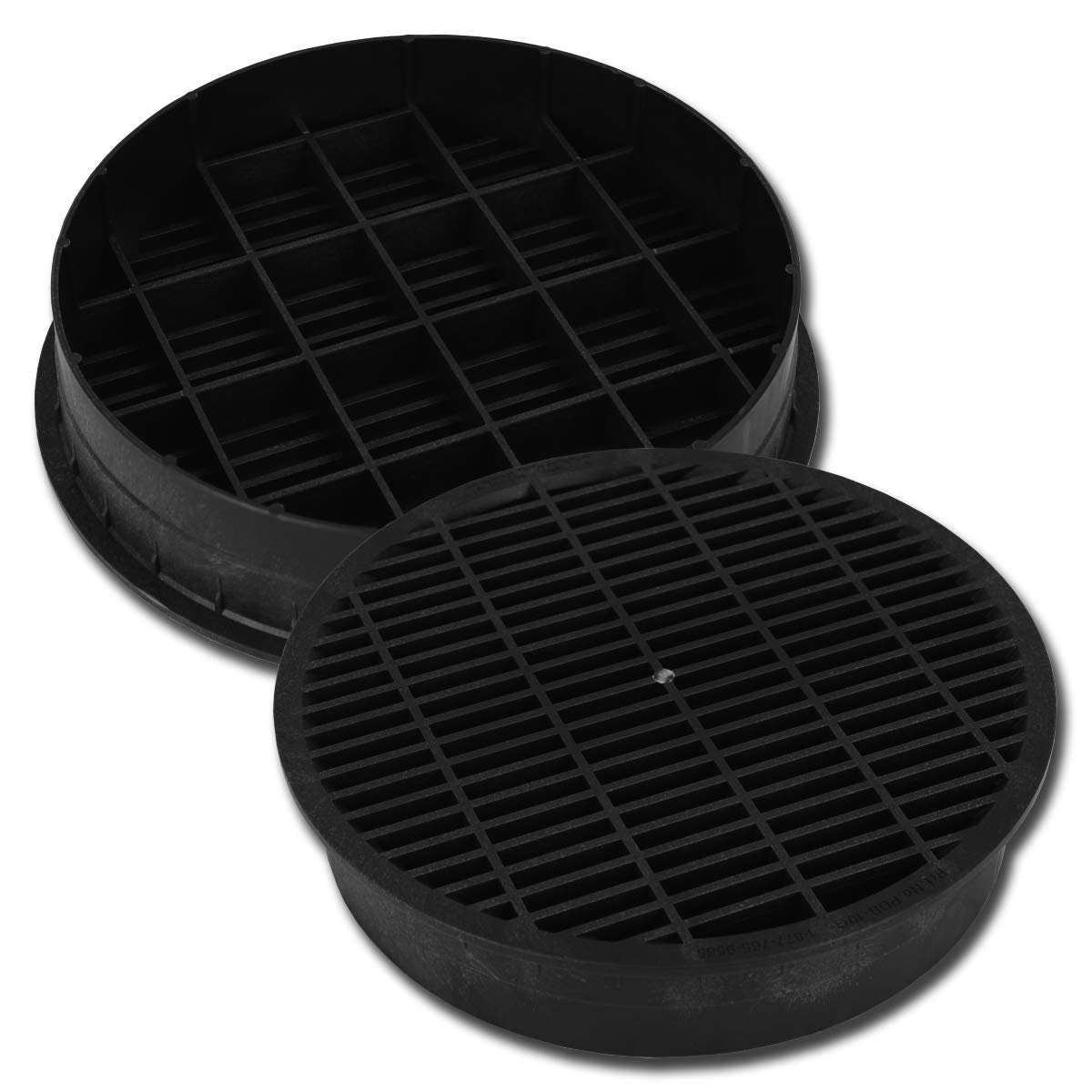 Polylok 10" Pipe Grate (Black)