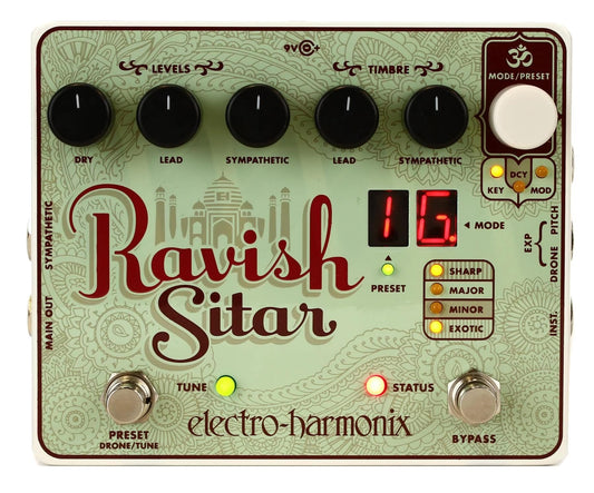 Electro-Harmonix Ravish Sitar Emulator Pedal