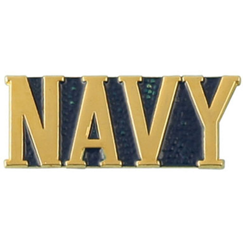 Navy Lapel Pin
