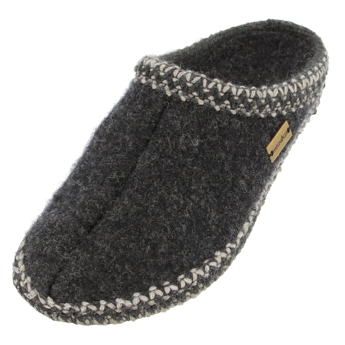 HAFLINGER Unisex AS Slippers Wool Feltsole