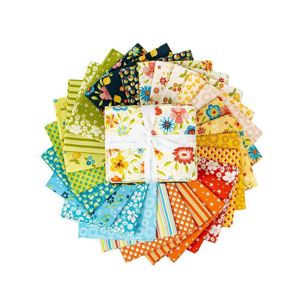Sandy Gervais Here Comes The Sun 27 Fat Quarters Riley Blake Designs FQ-14810-27, Assorted